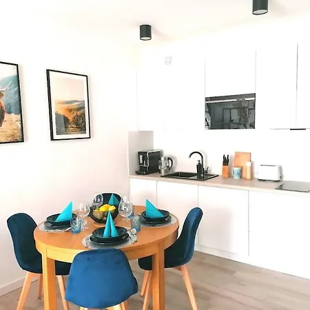 아파트 Piekny Bella Baltic Tuz Przy Plazy Widok Morze *