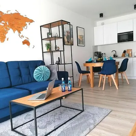 Piekny Bella Baltic Tuz Przy Plazy Widok Morze 아파트 *