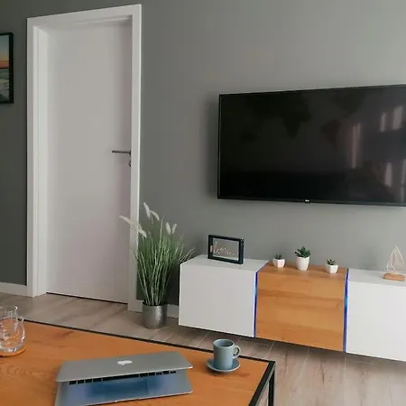 Piekny Bella Baltic Tuz Przy Plazy Widok Morze 레왈