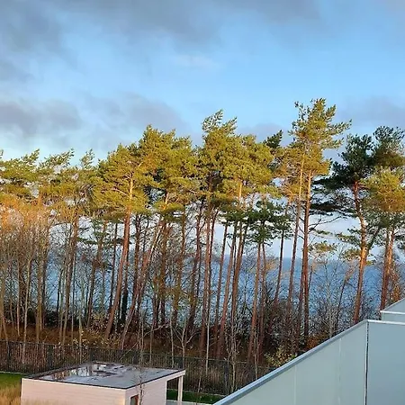 Piekny Bella Baltic Tuz Przy Plazy Widok Morze 레왈