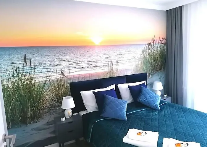 Piekny Bella Baltic Tuz Przy Plazy Widok Morze Lejlighed