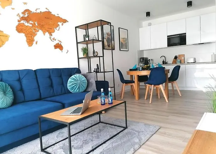 Piekny Bella Baltic Tuz Przy Plazy Widok Morze Lejlighed *